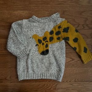 Zara Toddler Giraffe Sweater